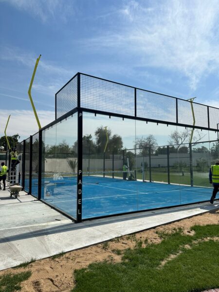 padel court installation